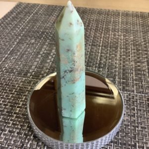 Shop Chrysoprase Points & Wands! chrysoprase Crystal point | Natural genuine stones & crystals in various shapes & sizes. Buy raw cut, tumbled, or polished gemstones for making jewelry or crystal healing energy vibration raising reiki stones. #crystals #gemstones #crystalhealing #crystalsandgemstones #energyhealing #affiliate #ad