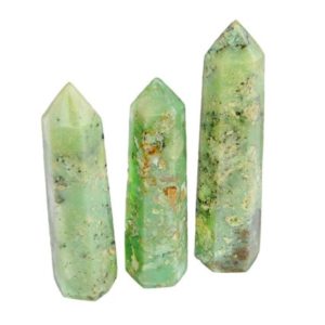 Shop Chrysoprase Points & Wands! Chrysoprase Ii Obelisk Polished Point Crystal Tower Natural Gemstone Chakra Meditation Healing Stone Reiki Free Uk Shipping | Natural genuine stones & crystals in various shapes & sizes. Buy raw cut, tumbled, or polished gemstones for making jewelry or crystal healing energy vibration raising reiki stones. #crystals #gemstones #crystalhealing #crystalsandgemstones #energyhealing #affiliate #ad
