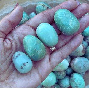 Shop Tumbled Chrysoprase Crystals & Pocket Stones! Chrysoprase Tumbled Stone | Natural genuine stones & crystals in various shapes & sizes. Buy raw cut, tumbled, or polished gemstones for making jewelry or crystal healing energy vibration raising reiki stones. #crystals #gemstones #crystalhealing #crystalsandgemstones #energyhealing #affiliate #ad
