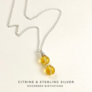 Shop Citrine Necklaces! Citrine Necklace, Citrine Birthstone Jewelry, November Birthstone | Natural genuine Citrine necklaces. Buy crystal jewelry, handmade handcrafted artisan jewelry for women.  Unique handmade gift ideas. #jewelry #beadednecklaces #beadedjewelry #gift #shopping #handmadejewelry #fashion #style #product #necklaces #affiliate #ad