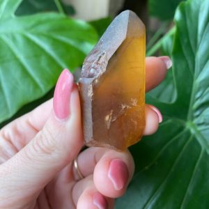 Shop Citrine Points & Wands! Zambian citrine point, 100% natural, real citrine, genuine | Natural genuine stones & crystals in various shapes & sizes. Buy raw cut, tumbled, or polished gemstones for making jewelry or crystal healing energy vibration raising reiki stones. #crystals #gemstones #crystalhealing #crystalsandgemstones #energyhealing #affiliate #ad