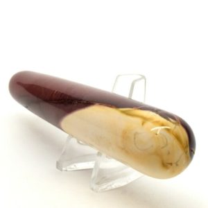 Shop Mookaite Jasper Stones & Crystals! Deep Purple Red & Yellow Mookaite Jasper Carved Massage Wand Polished 111mm 75g Natural Gemstone Crystal Mineral Collectible Décor Specimen | Natural genuine stones & crystals in various shapes & sizes. Buy raw cut, tumbled, or polished gemstones for making jewelry or crystal healing energy vibration raising reiki stones. #crystals #gemstones #crystalhealing #crystalsandgemstones #energyhealing #affiliate #ad