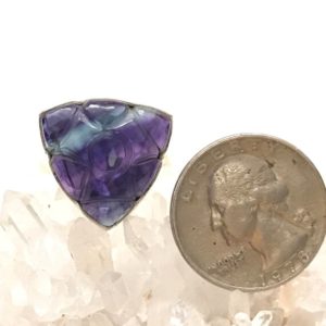 Shop Fluorite Rings! Abstract Fluorite Ring Size 10 1/2 | Natural genuine Fluorite rings, simple unique handcrafted gemstone rings. #rings #jewelry #shopping #gift #handmade #fashion #style #affiliate #ad