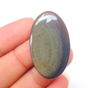 Shop Golden Obsidian Stones & Crystals! Golden Sheen Obsidian Cabochon, Golden Obsidian Gemstone, Loose Stone For Jewelry Making, Pendant Stone, Golden Obsidian  #1592 | Natural genuine stones & crystals in various shapes & sizes. Buy raw cut, tumbled, or polished gemstones for making jewelry or crystal healing energy vibration raising reiki stones. #crystals #gemstones #crystalhealing #crystalsandgemstones #energyhealing #affiliate #ad