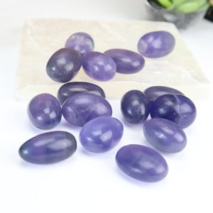 Shop Tumbled Fluorite Crystals & Pocket Stones! Indigo Fluorite Tumble | Indigo Fluorite Tumbled | Indigo Fluorite Tumbles | Natural genuine stones & crystals in various shapes & sizes. Buy raw cut, tumbled, or polished gemstones for making jewelry or crystal healing energy vibration raising reiki stones. #crystals #gemstones #crystalhealing #crystalsandgemstones #energyhealing #affiliate #ad