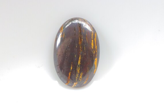 Iron Tiger Eye Cabochon, Natural Iron Tiger Eye Gemstone For Making Jewelry, Iron Tiger Stone, Pendant Stone, Loose Stone, Gemstone #1727