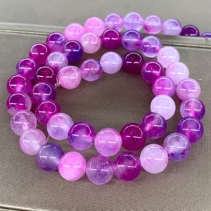 Shop Jade Bead Shapes! Jade Smooth RoundBeads,4mm/6mm/8mm/10mm/12mm Dyed Candy Jade Beads,15 inches one starand | Natural genuine other-shape Jade beads for beading and jewelry making.  #jewelry #beads #beadedjewelry #diyjewelry #jewelrymaking #beadstore #beading #affiliate #ad