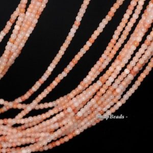 Shop Jade Round Beads! 2mm Citrus Scents Orange Jade Gemstone Round 2mm Loose Beads 16 inch Full Strand (90113985-107 – 2mm A) | Natural genuine round Jade beads for beading and jewelry making.  #jewelry #beads #beadedjewelry #diyjewelry #jewelrymaking #beadstore #beading #affiliate #ad
