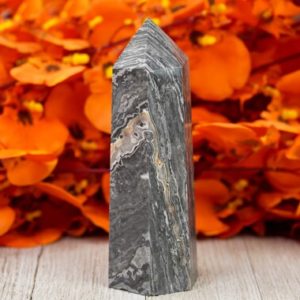 Shop Jasper Points & Wands! Large Picasso Jasper Crystal Tower | Natural genuine stones & crystals in various shapes & sizes. Buy raw cut, tumbled, or polished gemstones for making jewelry or crystal healing energy vibration raising reiki stones. #crystals #gemstones #crystalhealing #crystalsandgemstones #energyhealing #affiliate #ad