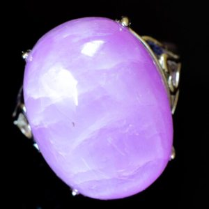 Shop Kunzite Rings! Kunzite Ring 925 Sterling Silver Adjustable size | Natural genuine Kunzite rings, simple unique handcrafted gemstone rings. #rings #jewelry #shopping #gift #handmade #fashion #style #affiliate #ad