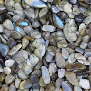 Shop Tumbled Labradorite Crystals & Pocket Stones! Labradorite Tumbled Crystal Chips, Choose Amount | Natural genuine stones & crystals in various shapes & sizes. Buy raw cut, tumbled, or polished gemstones for making jewelry or crystal healing energy vibration raising reiki stones. #crystals #gemstones #crystalhealing #crystalsandgemstones #energyhealing #affiliate #ad
