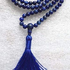 Shop Lapis Lazuli Necklaces! lapis lazuli mala bead necklace mens jewelry 7th anniversary gifts for husband gift for wife gift for mom 50th birthday gift ideas gifts him | Natural genuine Lapis Lazuli necklaces. Buy handcrafted artisan men's jewelry, gifts for men.  Unique handmade mens fashion accessories. #jewelry #beadednecklaces #beadedjewelry #shopping #gift #handmadejewelry #necklaces #affiliate #ad
