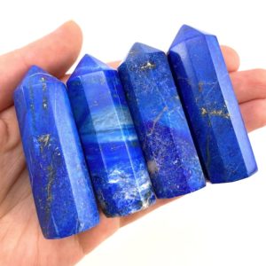 Lapis Lazuli Point, lapis lazuli tower, crystal point, lapis lazuli crystal | Natural genuine stones & crystals in various shapes & sizes. Buy raw cut, tumbled, or polished gemstones for making jewelry or crystal healing energy vibration raising reiki stones. #crystals #gemstones #crystalhealing #crystalsandgemstones #energyhealing #affiliate #ad