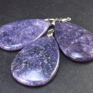 Shop Lepidolite Pendants! Lot of 3 Natural Lilac Lepidolite Mica  Pendant From Brazil | Natural genuine Lepidolite pendants. Buy crystal jewelry, handmade handcrafted artisan jewelry for women.  Unique handmade gift ideas. #jewelry #beadedpendants #beadedjewelry #gift #shopping #handmadejewelry #fashion #style #product #pendants #affiliate #ad