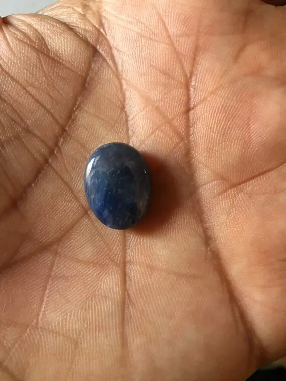 Loose Blue Sapphire Tumble From Burma Weighing Around 13.43 Carats