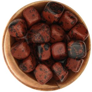 Shop Mahogany Obsidian Stones & Crystals! 1 Mahogany Obsidian – Ethically Sourced Tumbled Stone | Natural genuine stones & crystals in various shapes & sizes. Buy raw cut, tumbled, or polished gemstones for making jewelry or crystal healing energy vibration raising reiki stones. #crystals #gemstones #crystalhealing #crystalsandgemstones #energyhealing #affiliate #ad