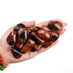 Shop Mahogany Obsidian Stones & Crystals! Mahogany Obsidian Tumbled Stone, Mahogany Obsidian, Tumbled Stones, Obsidian, Stones, Crystals, Rocks, Gifts, Gemstones, Gems, Zodiac Stone | Natural genuine stones & crystals in various shapes & sizes. Buy raw cut, tumbled, or polished gemstones for making jewelry or crystal healing energy vibration raising reiki stones. #crystals #gemstones #crystalhealing #crystalsandgemstones #energyhealing #affiliate #ad