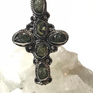 Shop Moldavite Rings! Natural Green Moldavite Ring, Size 9 | Natural genuine Moldavite rings, simple unique handcrafted gemstone rings. #rings #jewelry #shopping #gift #handmade #fashion #style #affiliate #ad