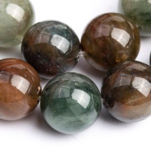 Shop Moss Agate Round Beads! Genuine Natural Moss Agate Gemstone Beads 10MM Multicolor Round AAA Quality Loose Beads (116979) | Natural genuine round Moss Agate beads for beading and jewelry making.  #jewelry #beads #beadedjewelry #diyjewelry #jewelrymaking #beadstore #beading #affiliate #ad