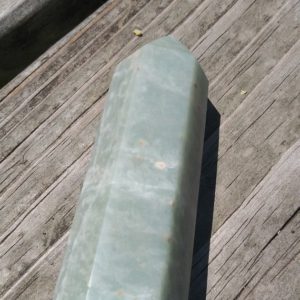 Shop Amazonite Points & Wands! Natural  Amazonite Gemstone Wand Tower Point Cabochon/ Healing Stone/ 73mm | Natural genuine stones & crystals in various shapes & sizes. Buy raw cut, tumbled, or polished gemstones for making jewelry or crystal healing energy vibration raising reiki stones. #crystals #gemstones #crystalhealing #crystalsandgemstones #energyhealing #affiliate #ad
