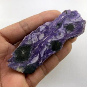 Shop Charoite Stones & Crystals! Natural Charoite Crystal Rough Mineral | Natural genuine stones & crystals in various shapes & sizes. Buy raw cut, tumbled, or polished gemstones for making jewelry or crystal healing energy vibration raising reiki stones. #crystals #gemstones #crystalhealing #crystalsandgemstones #energyhealing #affiliate #ad