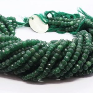 Shop Aventurine Rondelle Beads! Natural Green Aventurine Faceted Rondelle Beads, 6-6.5 MM Aventurine Gemstone Beads, 12.5" AAA Quality Aventurine Rondelle Beads | Natural genuine rondelle Aventurine beads for beading and jewelry making.  #jewelry #beads #beadedjewelry #diyjewelry #jewelrymaking #beadstore #beading #affiliate #ad