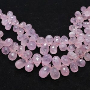 Natural Morganite faceted drops shape beads, Morganite faceted beads, Morganite teardrop  briolette, Morganite beads for jewelry making | Natural genuine other-shape Gemstone beads for beading and jewelry making.  #jewelry #beads #beadedjewelry #diyjewelry #jewelrymaking #beadstore #beading #affiliate #ad