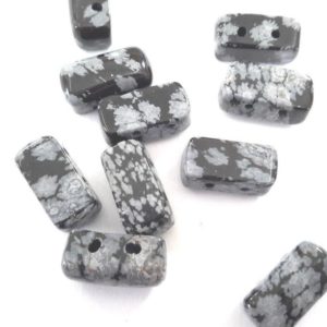 Shop Snowflake Obsidian Bead Shapes! natural Snowflake Obsidian Stone 2 strand  Beads G1043 | Natural genuine other-shape Snowflake Obsidian beads for beading and jewelry making.  #jewelry #beads #beadedjewelry #diyjewelry #jewelrymaking #beadstore #beading #affiliate #ad