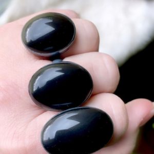 Black obsidian ring, statement ring, big black stone ring | Natural genuine Gemstone rings, simple unique handcrafted gemstone rings. #rings #jewelry #shopping #gift #handmade #fashion #style #affiliate #ad