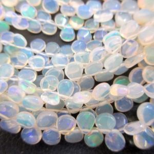 Shop Opal Bead Shapes! Ethiopian Opal Briolette Beads, Ethiopian Welo Opal Heart Pear Beads, Ethiopian Opal Beads, 5-10mm/4-8mm Welo Opal Beads, GDS146 | Natural genuine other-shape Opal beads for beading and jewelry making.  #jewelry #beads #beadedjewelry #diyjewelry #jewelrymaking #beadstore #beading #affiliate #ad