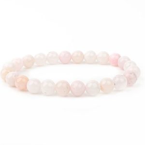 Shop Pink Calcite Jewelry! Pink Calcite Natural Gemstone Bracelet 6-9'' Elasticated Healing Stone Chakra Reiki With Box FREE UK SHIPPING | Natural genuine Pink Calcite jewelry. Buy crystal jewelry, handmade handcrafted artisan jewelry for women.  Unique handmade gift ideas. #jewelry #beadedjewelry #beadedjewelry #gift #shopping #handmadejewelry #fashion #style #product #jewelry #affiliate #ad