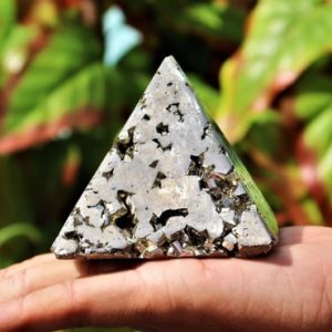 Shop Pyrite Points & Wands! Small 50MM Natural Gold Pyrite Stone Point Healing Metaphysical Meditation Power Pyramid Point | Natural genuine stones & crystals in various shapes & sizes. Buy raw cut, tumbled, or polished gemstones for making jewelry or crystal healing energy vibration raising reiki stones. #crystals #gemstones #crystalhealing #crystalsandgemstones #energyhealing #affiliate #ad