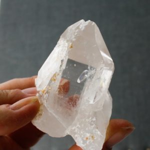 Shop Quartz Points & Wands! Arkansas Adularia Quartz Crystal Point | Natural genuine stones & crystals in various shapes & sizes. Buy raw cut, tumbled, or polished gemstones for making jewelry or crystal healing energy vibration raising reiki stones. #crystals #gemstones #crystalhealing #crystalsandgemstones #energyhealing #affiliate #ad
