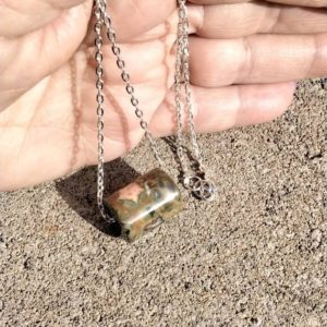 Shop Rainforest Jasper Necklaces! RAINFOREST JASPER NECKLACE | Natural genuine Rainforest Jasper necklaces. Buy crystal jewelry, handmade handcrafted artisan jewelry for women.  Unique handmade gift ideas. #jewelry #beadednecklaces #beadedjewelry #gift #shopping #handmadejewelry #fashion #style #product #necklaces #affiliate #ad