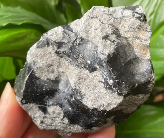 Raw Snowflake Obsidian