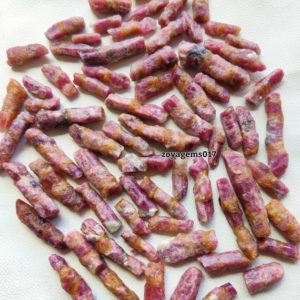 Raw sticks Pink Tourmaline for making direct pendants and jewellery,pink tourmaline raw pencils,pink tourmaline wands ,raw pink tourmaline | Natural genuine stones & crystals in various shapes & sizes. Buy raw cut, tumbled, or polished gemstones for making jewelry or crystal healing energy vibration raising reiki stones. #crystals #gemstones #crystalhealing #crystalsandgemstones #energyhealing #affiliate #ad