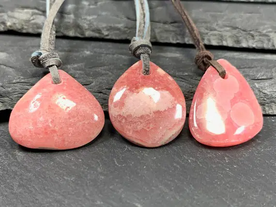 Rhodochrosite Pendant