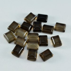 Shop Smoky Quartz Cabochons! Riyogems 1PC Genuine Brown Smoky Quartz Cabochon 3x5mm 4x6mm, 5x7mm, 6x8mm, 7x9mm, 8×10 mm, 9×11 mm, Octagon Shape handsome Quality Gem | Natural genuine stones & crystals in various shapes & sizes. Buy raw cut, tumbled, or polished gemstones for making jewelry or crystal healing energy vibration raising reiki stones. #crystals #gemstones #crystalhealing #crystalsandgemstones #energyhealing #affiliate #ad
