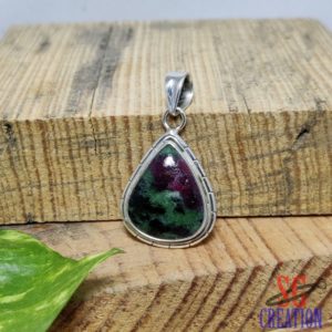 Shop Ruby Zoisite Pendants! Ruby Zoisite Pendant, Ruby Zoisite Healing Crystal Pendant, 925 Sterling Silver Pendant, Ruby Zoisite Necklace, Sale | Natural genuine Ruby Zoisite pendants. Buy crystal jewelry, handmade handcrafted artisan jewelry for women.  Unique handmade gift ideas. #jewelry #beadedpendants #beadedjewelry #gift #shopping #handmadejewelry #fashion #style #product #pendants #affiliate #ad