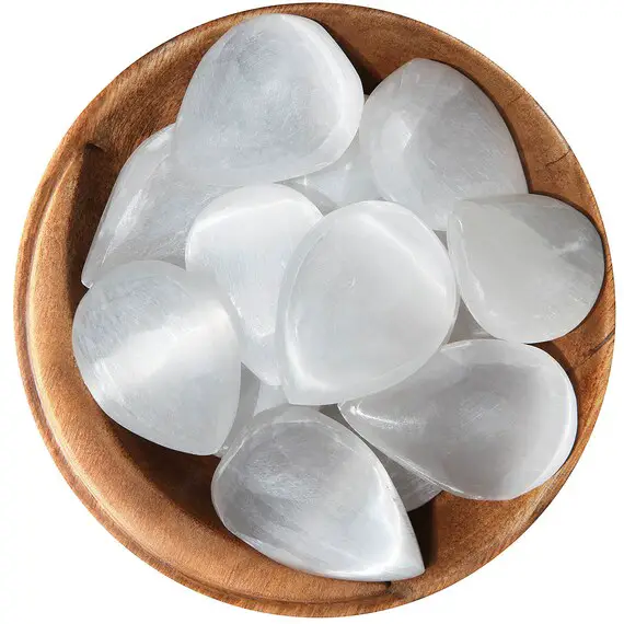 1 Selenite - Ethically Sourced Tumbled Stone