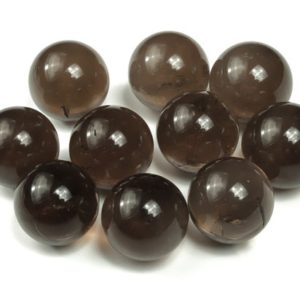 Smoky Quartz Sphere Stone – Healing Crystals Stones – Home Decor – 20mm – SP1039 | Natural genuine stones & crystals in various shapes & sizes. Buy raw cut, tumbled, or polished gemstones for making jewelry or crystal healing energy vibration raising reiki stones. #crystals #gemstones #crystalhealing #crystalsandgemstones #energyhealing #affiliate #ad