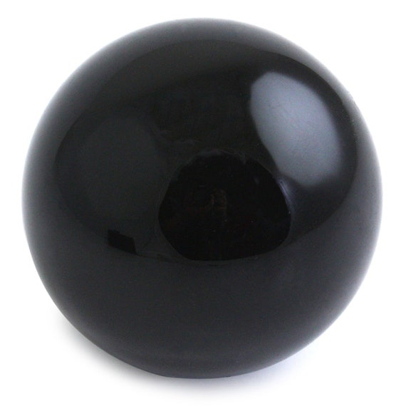 Snowflake Obsidian Sphere By Locco Decor