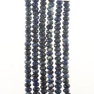 Shop Sodalite Rondelle Beads! Sodalite 8x4mm Faceted Rondelle Beads, Jewellery Making, DIY Jewelry, Wholesale Beads, Jewellery Supplier, Homemade Jewels, Jewellery Tools | Natural genuine rondelle Sodalite beads for beading and jewelry making.  #jewelry #beads #beadedjewelry #diyjewelry #jewelrymaking #beadstore #beading #affiliate #ad