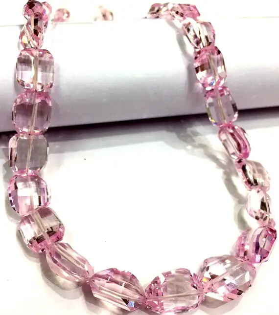 Aaaa+ Quality~~extremely Beautiful~~full Sparkling~rose Pink Spinel Fancy Nuggets Beads Faceted Nuggets Shape Spinel Gemstone Beads.