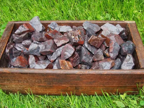 Summer Sale!! 1000 Carat Lots Of Unsearched Natural Hematite Rough + A Free Faceted Gemstone