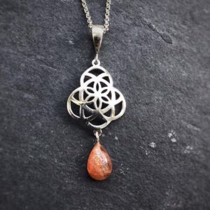 Shop Sunstone Pendants! Sunstone,  Tree of Life, Sterling Silver, Pendant, Necklace | Natural genuine Sunstone pendants. Buy crystal jewelry, handmade handcrafted artisan jewelry for women.  Unique handmade gift ideas. #jewelry #beadedpendants #beadedjewelry #gift #shopping #handmadejewelry #fashion #style #product #pendants #affiliate #ad