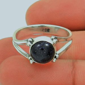 Shop Sunstone Rings! Attractive Sterling Silver BLACK SUNSTONE Ring, Silver Ring, Gift For Her, Unique Gift Ring, Designer Ring, Gemstone Ring, Handmade Ring, | Natural genuine Sunstone rings, simple unique handcrafted gemstone rings. #rings #jewelry #shopping #gift #handmade #fashion #style #affiliate #ad