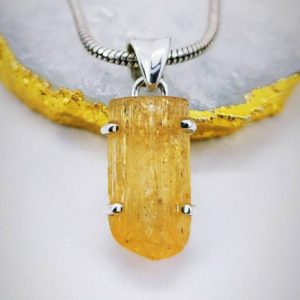 Shop Topaz Pendants! Natural Imperial Topaz Pendant, Gold Topaz, Raw Imperial Topaz, Raw Crystal Necklace, Wiccan Jewelry, Brazil Imperial Topaz, Christmas gift | Natural genuine Topaz pendants. Buy crystal jewelry, handmade handcrafted artisan jewelry for women.  Unique handmade gift ideas. #jewelry #beadedpendants #beadedjewelry #gift #shopping #handmadejewelry #fashion #style #product #pendants #affiliate #ad