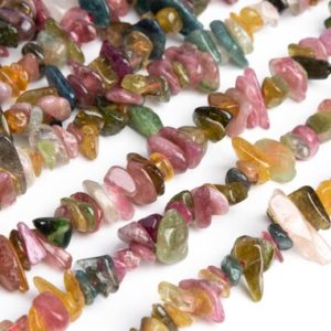 Shop Tourmaline Chip & Nugget Beads! Genuine Natural Tourmaline Gemstone Beads 4-10MM Multicolor Pebble Chips AA Quality Loose Beads (108382) | Natural genuine chip Tourmaline beads for beading and jewelry making.  #jewelry #beads #beadedjewelry #diyjewelry #jewelrymaking #beadstore #beading #affiliate #ad