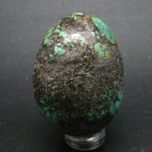 Genuine Turquoise Egg From Sleeping Beauty Arizona – 1.7" – 62.3 Grams | Natural genuine stones & crystals in various shapes & sizes. Buy raw cut, tumbled, or polished gemstones for making jewelry or crystal healing energy vibration raising reiki stones. #crystals #gemstones #crystalhealing #crystalsandgemstones #energyhealing #affiliate #ad